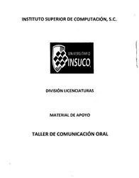 Comunicación oral image