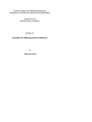 دانلود کتاب Lectures on three-manifold topology