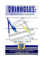 دانلود کتاب AMTI Triangles Construction and Inequalities for Math Olympiad Foundation PRMO RMO INMO IMO