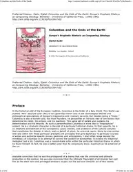 Columbus and the... image