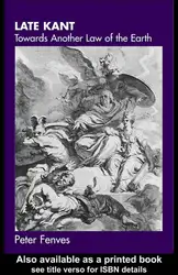 Late Kant: Towards... image