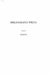 Bibliografia Wilna image