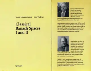 دانلود کتاب Classical Banach spaces I and II