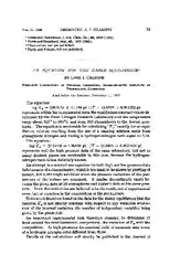 An Equation for... image