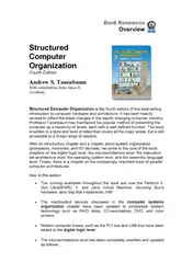 Structured Computer Organization image