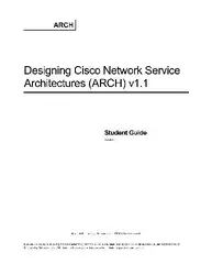 CCDP ARCH۱ ۱... image