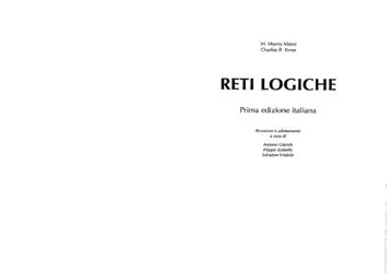 Reti Logiche image