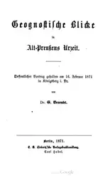 Geognostische Blicke in... image