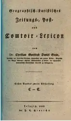 Geographisch-statistisches Zeitungs-, Post-... image
