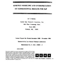 Kinetics modeling and... image