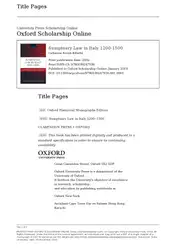 Sumptuary Law in... image