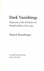 Dark Vanishings: Discourse... image