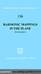 Harmonic mappings in... image