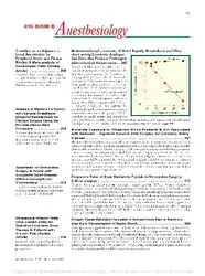 Anesthesiology magazine ۲۰۰۹-۰۸ image