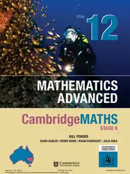 دانلود کتاب Year 12 mathematics advanced : CambridgeMaths stage 6