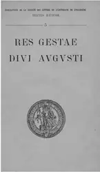 Res gestae divi... image