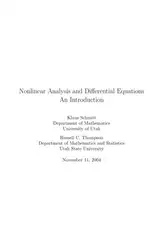 Nonlinear Analysis and...