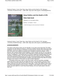 Deep Politics and... image