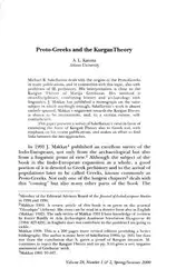 Proto-Greeks and the... image