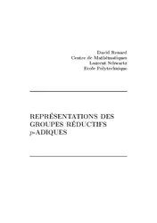 دانلود کتاب Représentation des groupes réductifs p-adiques