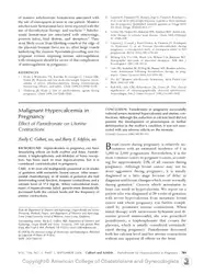 Malignant hypercalcemia in... image