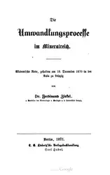 Die Umwandlungsproceffe [Umwandlungsprozesse]... image