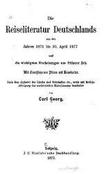 Die Reiseliteratur Deutschlands... image