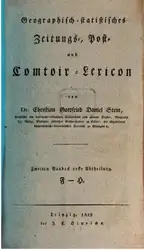 Geographisch-statistisches Zeitungs-, Post-... image