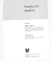 Imaging for Students image
