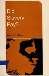 Did slavery pay?... image