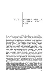 The Indo-European Cattle-Raiding... image