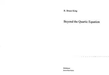 Beyond the Quartic... image