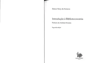 Introdução à Biblioteconomia image