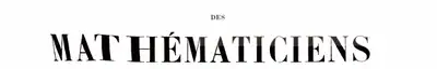 L'Intermédiaire des mathématiciens image