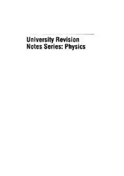 Physics: University revision... image