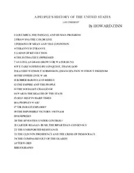 A People's History... image