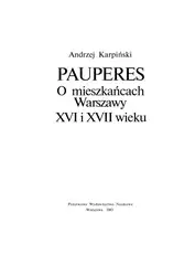 Pauperes, o mieszkańcach... image