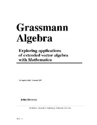 Grassmann algebra. Exploring... image