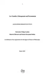 Lev Gumilev, Ethnogenesis... image