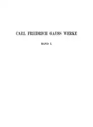 دانلود کتاب Werke. Disquisitiones Arithmeticae