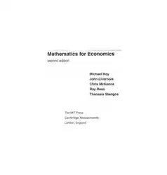 Mathematics for Economics... image