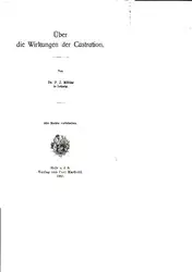 Uber die Wirkungen... image