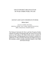 The Economic Organization... image