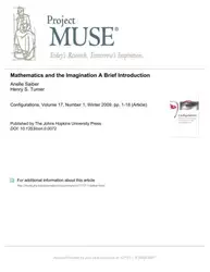 دانلود کتاب Mathematics and the Imagination: A Brief Introduction, by Arielle Saiber Henry S. Turner