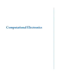 دانلود کتاب Computational Electronics (Morgan 2006)