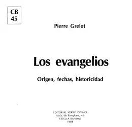 Los Evangelios: Origen,... image