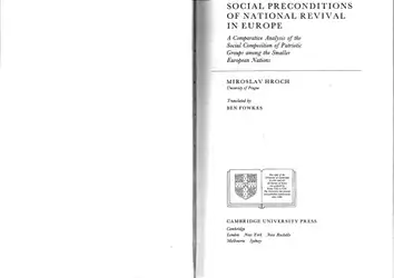 Social Preconditions Of... image