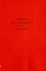 Degrees of unsolvability. image