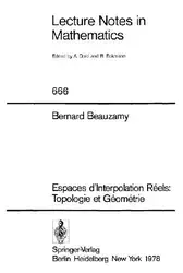 Espaces D'Interpolation Reels,... image