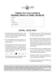 Tus Deneme Sınavları image